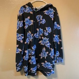 Target Wild Fable black and blue sweater dress